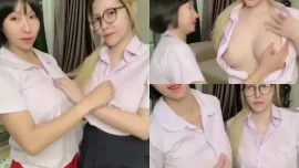 muaymyb น้องแอมกับเพื่อนสาวชุดนักเรียนโชว์หีเสียว Onlyfans