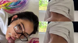 danielaantury สาวแว่นเงี่ยนชักควยอย่างเสียวเย็ดกันห้องนั่งเล่น OnlyFans ต่างประเทศ